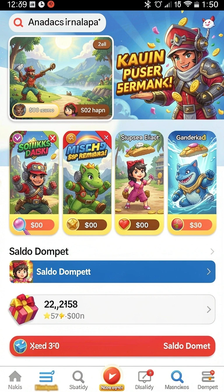 8svip - Berbagai karakter unik dengan kemampuan spesial.