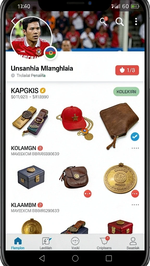918kaya - Tampilan antarmuka yang ramah pengguna.