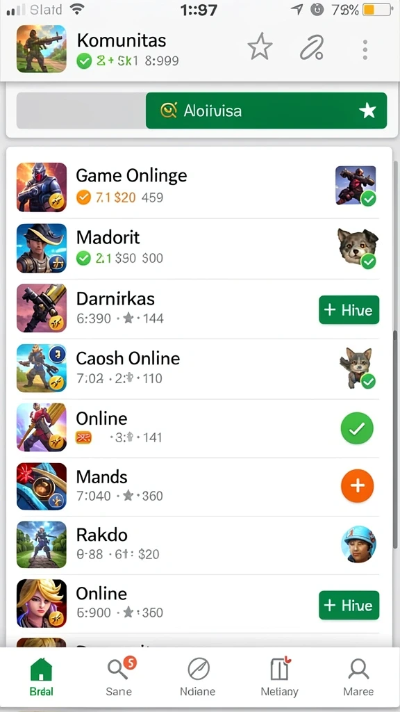 99luck99 - Menu navigasi yang sederhana dan mudah dipahami.