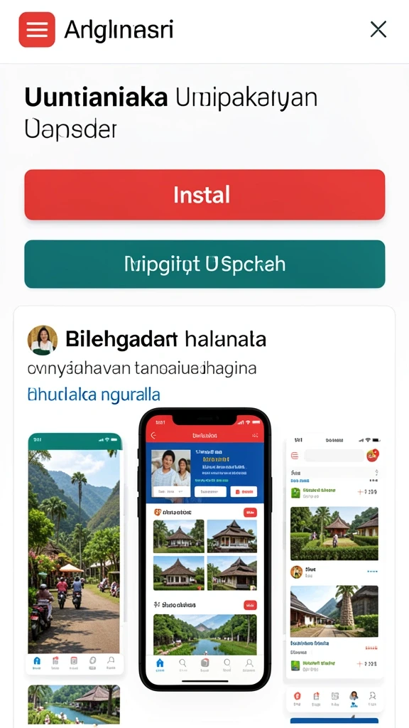 fiona77 - Tampilan menu utama yang menarik dan mudah dinavigasi.