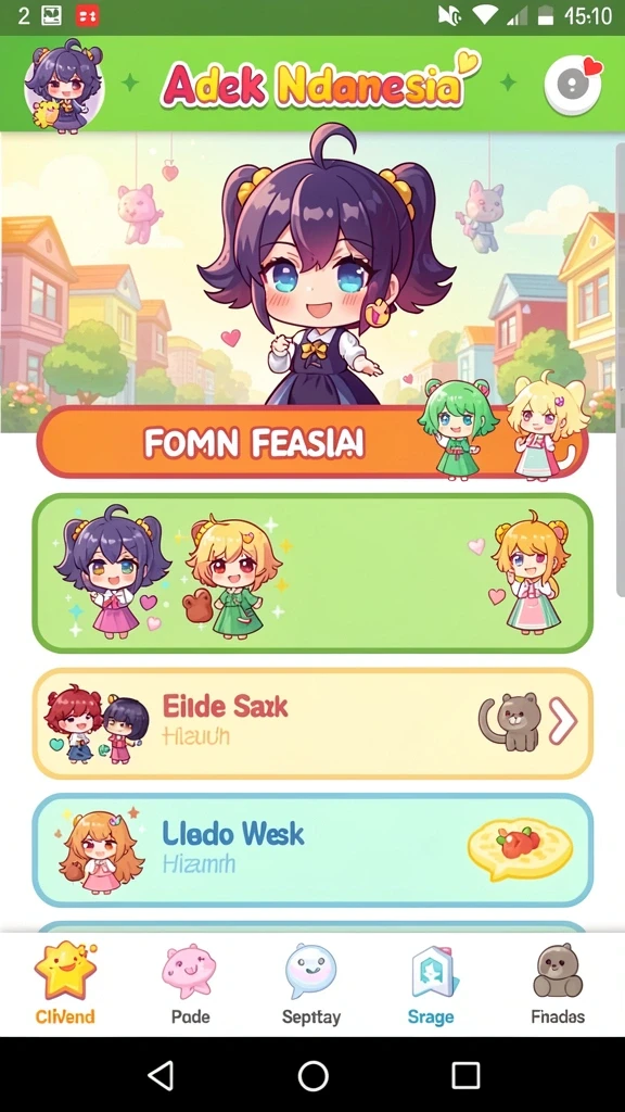 hoki777 - Screenshot dari permainan yang menampilkan level baru.
