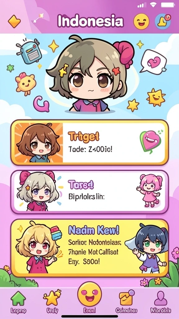 kamartoto - Tampilan home screen yang menarik dan mudah dinavigasi.