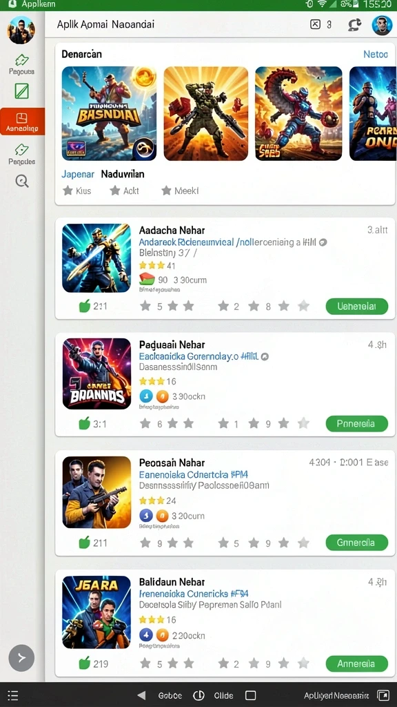 prg007 - Screenshot menunjukkan interaksi karakter dengan NPC dalam misi.