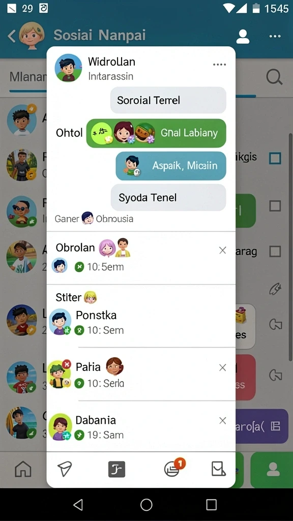 sekolahtoto - Tampilan antarmuka yang menarik dan intuitif.