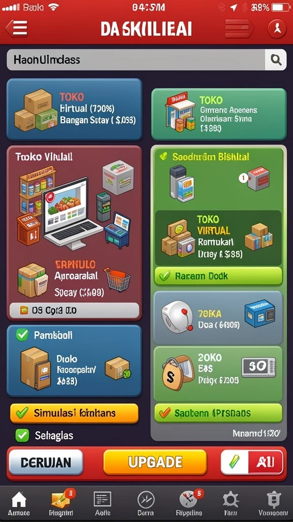sm605 - Tampilan awal permainan yang memukau.